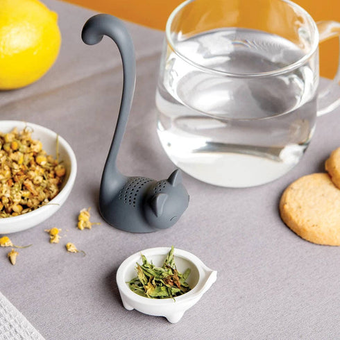 "Louie" Cat Infuser - Open Door Tea CT