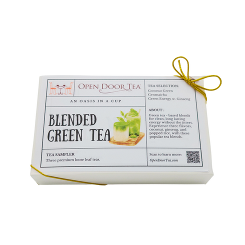 Blended Green Tea Sampler - Open Door Tea CT