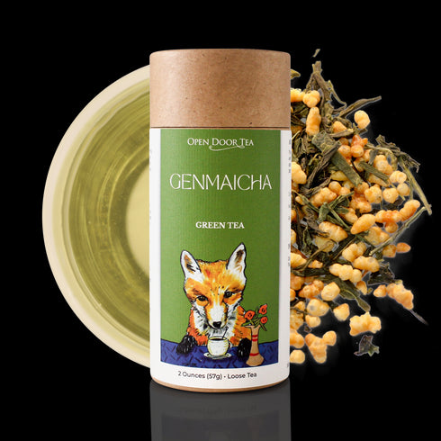 Genmaicha Hazelnut | Extra Dark Chocolate