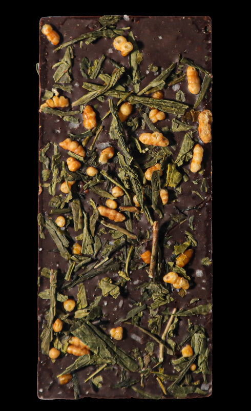 Genmaicha Hazelnut | Extra Dark Chocolate