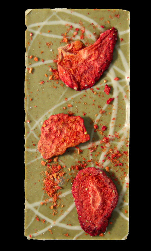 Matcha Strawberry | White Chocolate