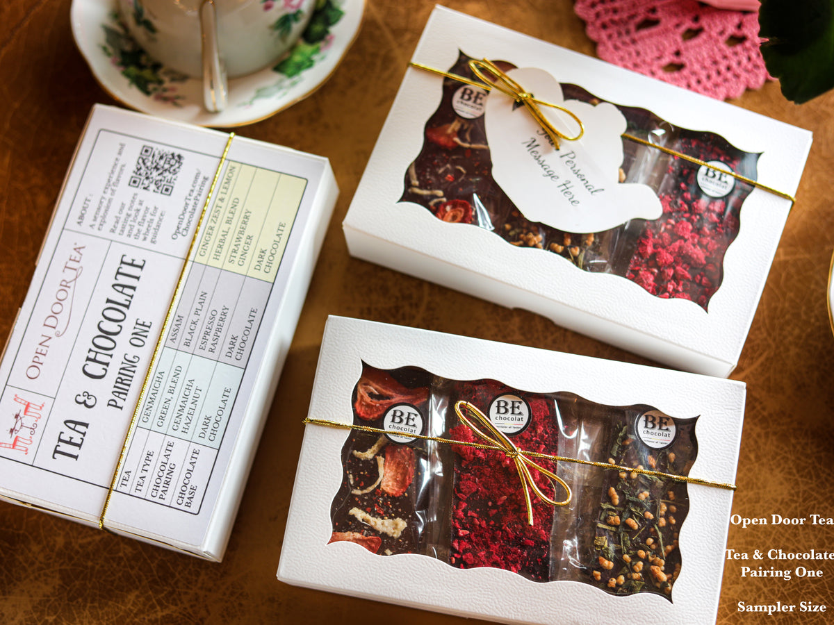 Tea & Chocolate Box, Pairing One – Open Door Tea CT