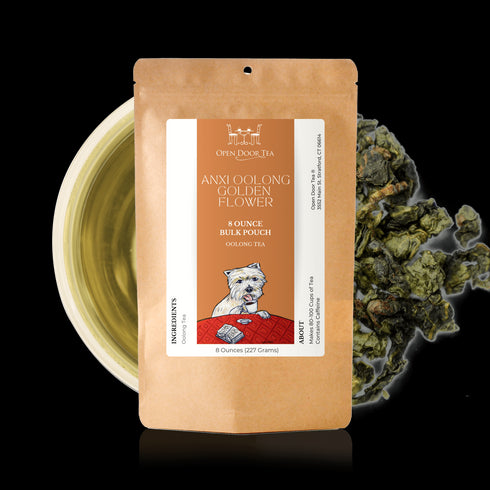 Anxi Oolong Golden Flower - Open Door Tea CT