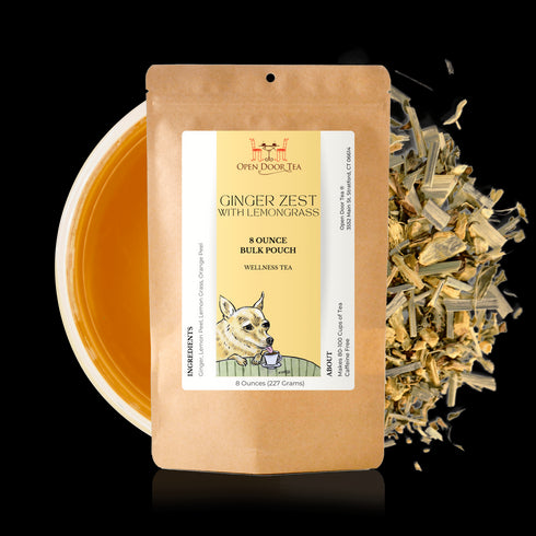 Ginger Zest with Lemongrass - Open Door Tea CT