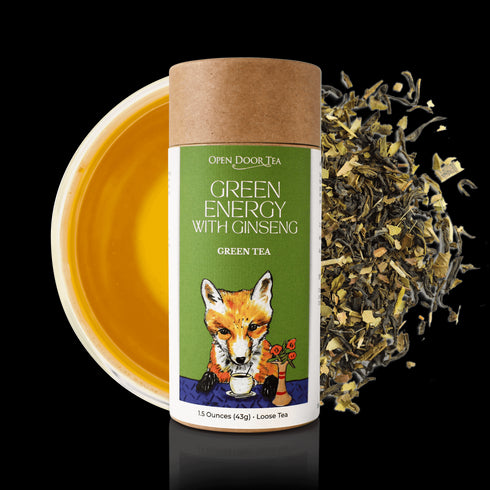 Green Energy with Ginseng - Open Door Tea CT