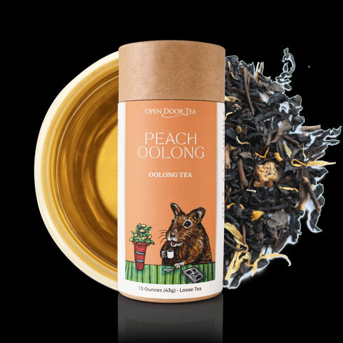 Peach Oolong - Open Door Tea CT
