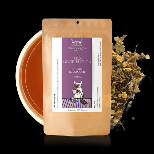 Tulsi Ginger Lemon - Open Door Tea CT