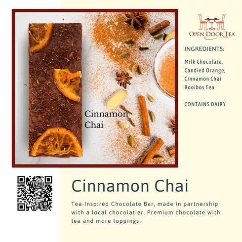 Tea & Chocolate, Pairing Two | 3 Teas and 3 Chocolate Bars