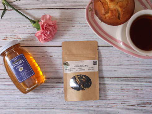 Peach Oolong - Open Door Tea CT