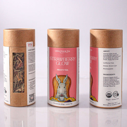 Strawberry Glow - Open Door Tea CT