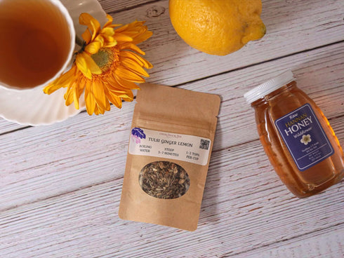 Tulsi Ginger Lemon - Open Door Tea CT