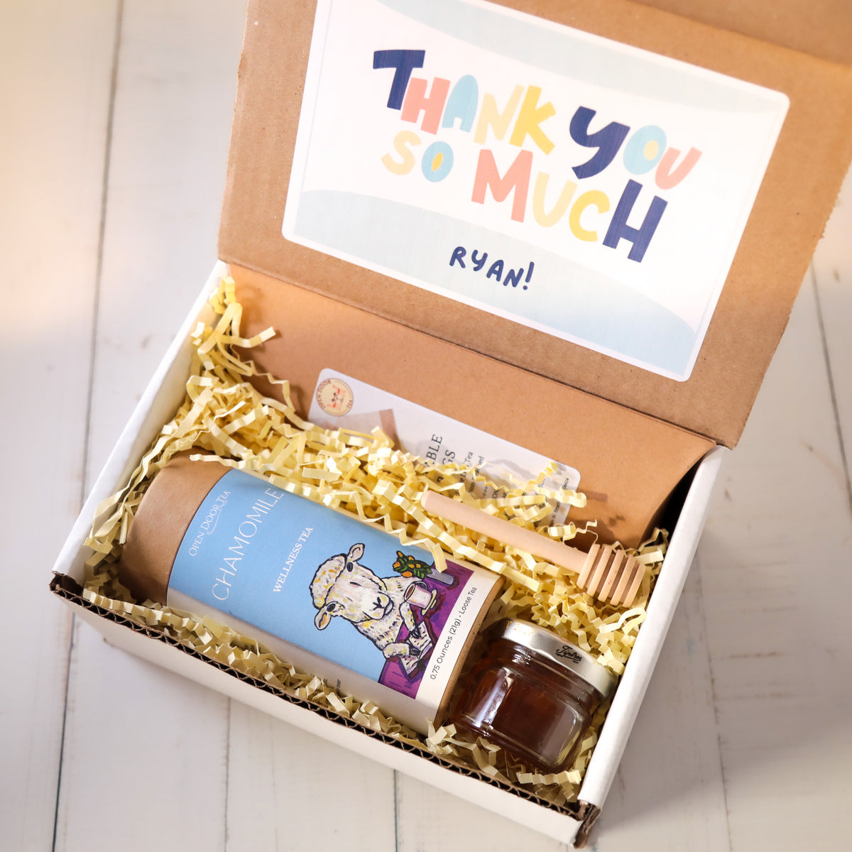 Thank You Gift Box – Open Door Tea CT