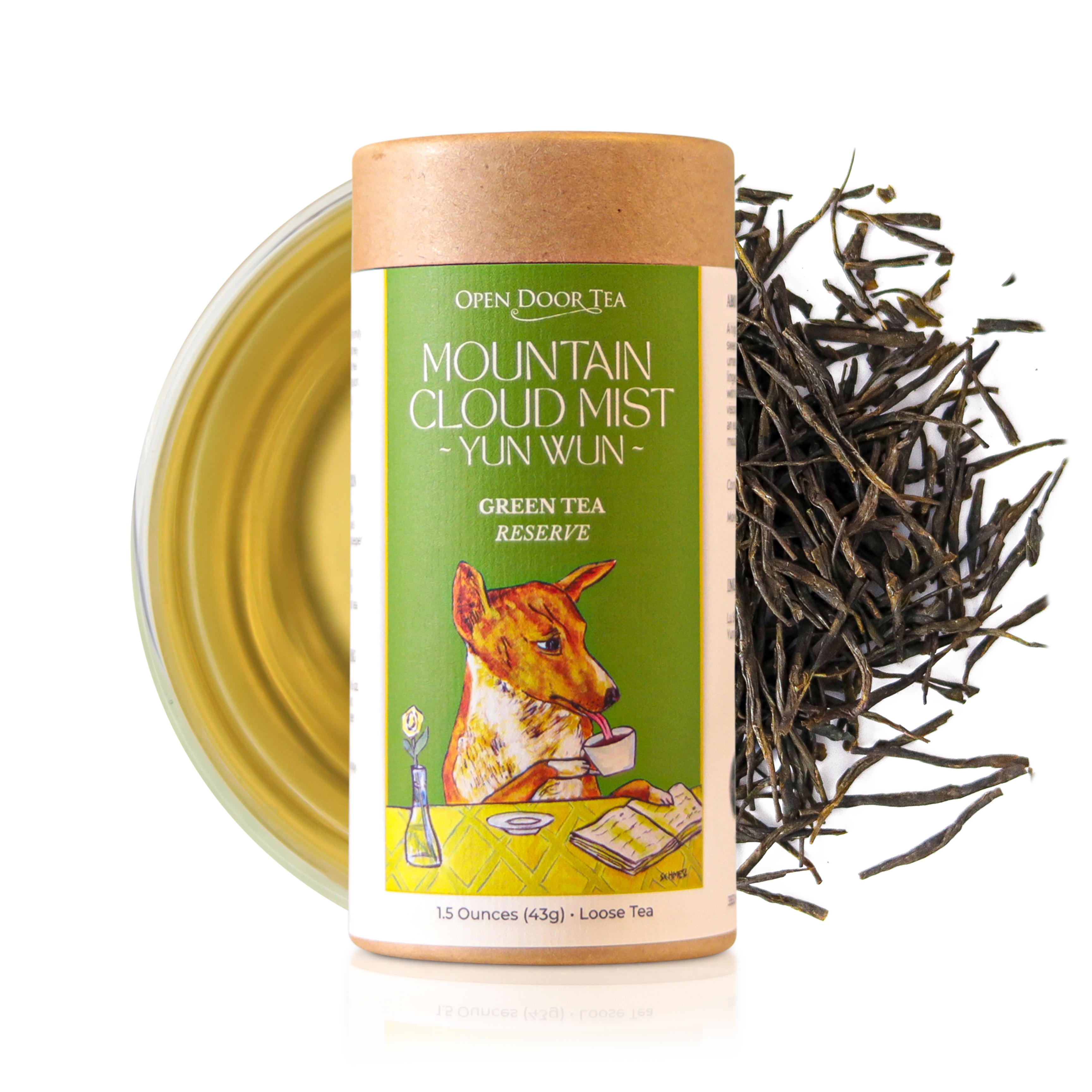 ブランド通販 | Mist Cloud Mountain Green CT Tea Door Open – Leaf Loose Tea, テープ・マスキングテープ