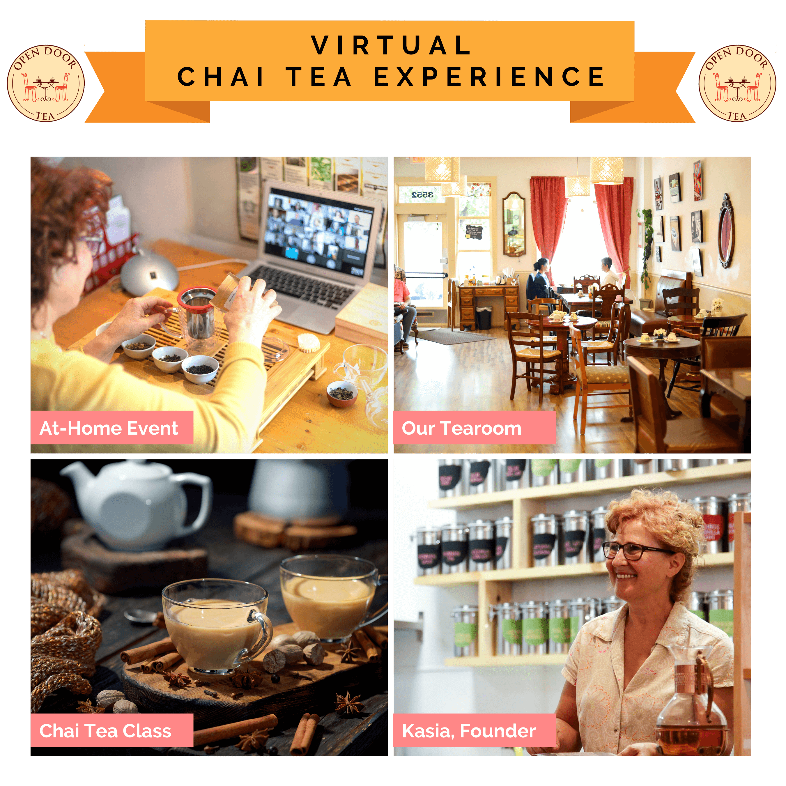Virtual Chai Tea Experience