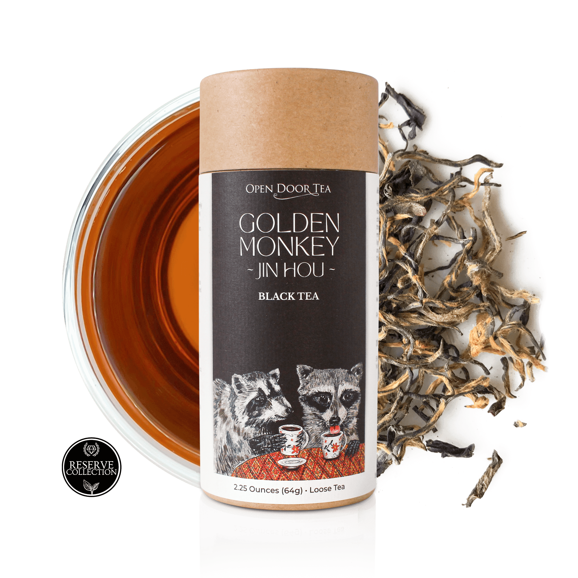 Golden Monkey | Black Tea, Loose Leaf – Open Door Tea CT