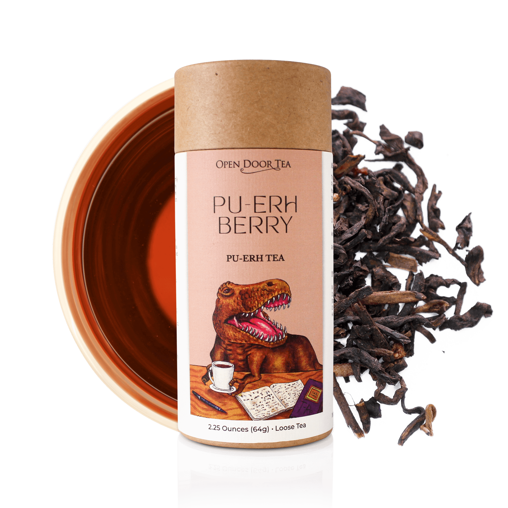 Pu-Erh Berry | Pu-Erh Tea, Loose Leaf – Open Door Tea CT