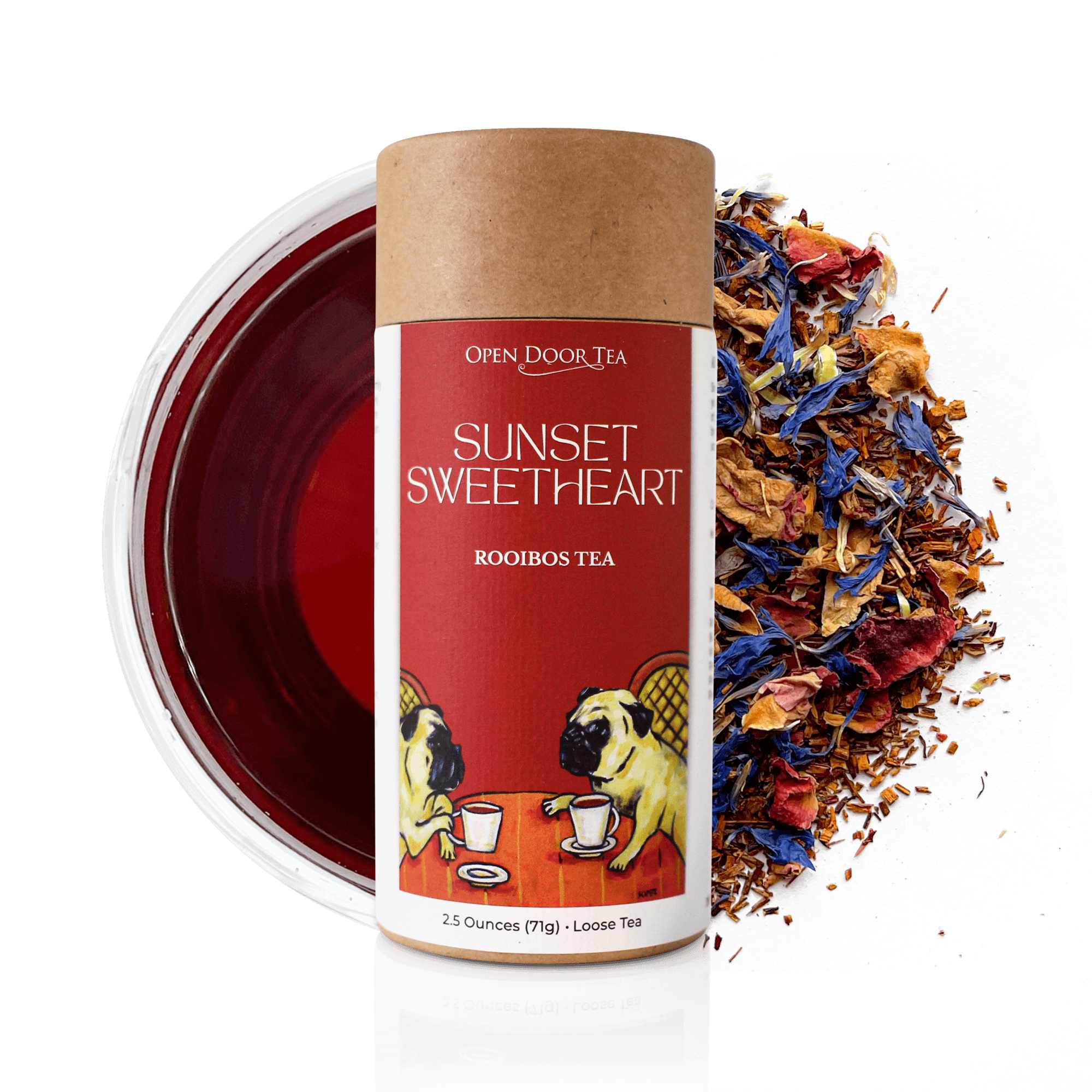 Sunset Sweetheart | Rooibos Tea, Loose Leaf – Open Door Tea CT
