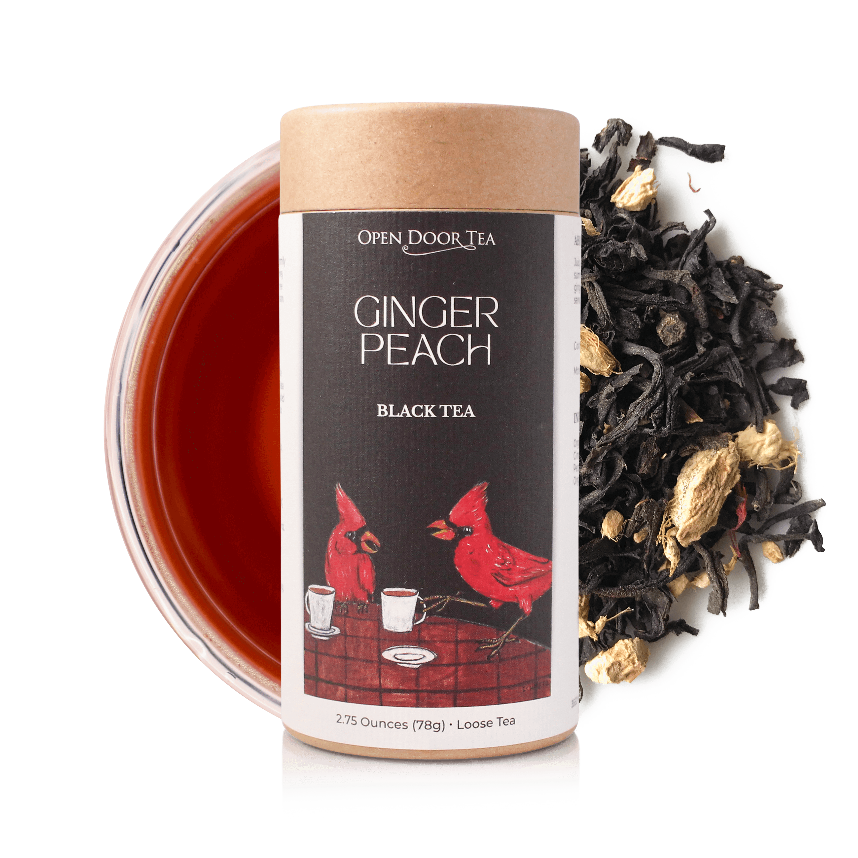 Ginger Peach Black Tea – ArtfulTea