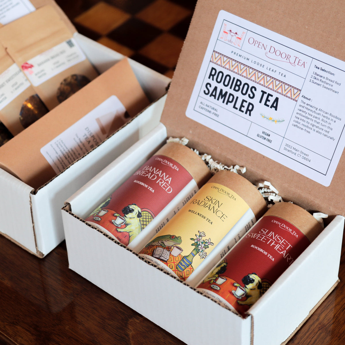 Single-Origin Rooibos & Wildflower Honey Wellness Bundle (Case of 12) view 2