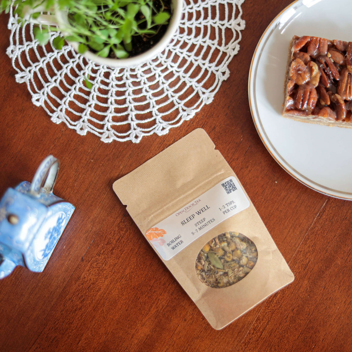 Sleep Well | Herbal, Functional Tea, Loose Leaf – Open Door Tea CT